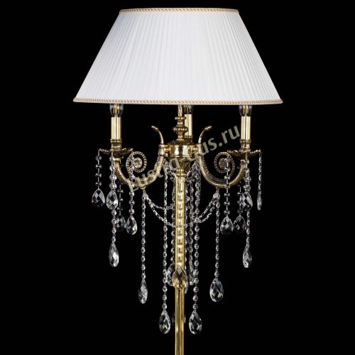 Бронзовый торшер Антик №3 баден в Магнитогорске Гусь Хрустальный