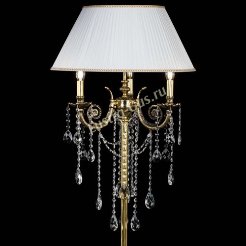 Бронзовый торшер Антик №3 баден в Магнитогорске Гусь Хрустальный