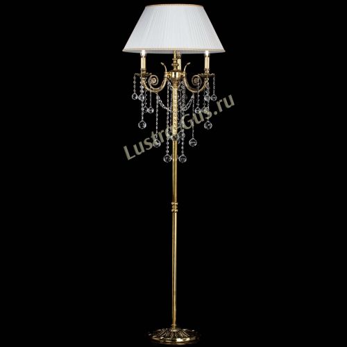 Бронзовый торшер Антик №3 шар в Магнитогорске Гусь Хрустальный