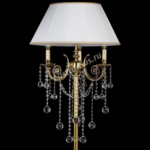 Бронзовый торшер Антик №3 шар в Магнитогорске Гусь Хрустальный