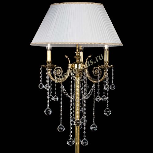 Бронзовый торшер Антик №3 шар в Магнитогорске Гусь Хрустальный