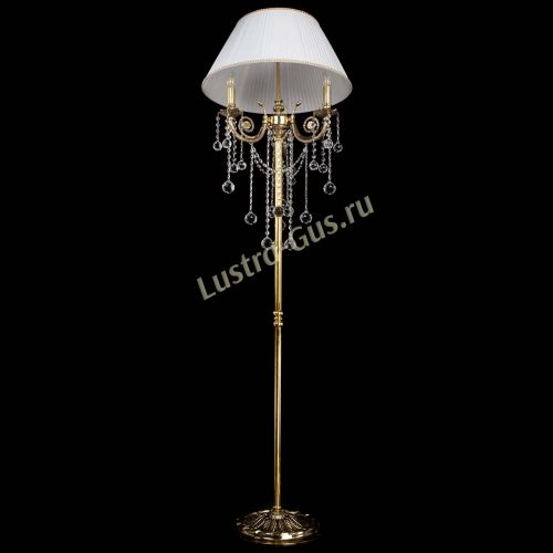 Бронзовый торшер Антик №3 шар в Магнитогорске Гусь Хрустальный
