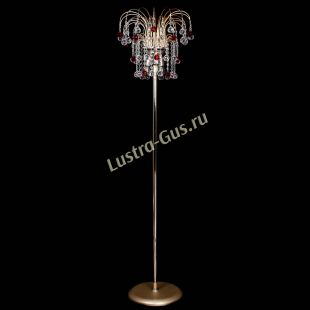 Торшер Акация шар красный