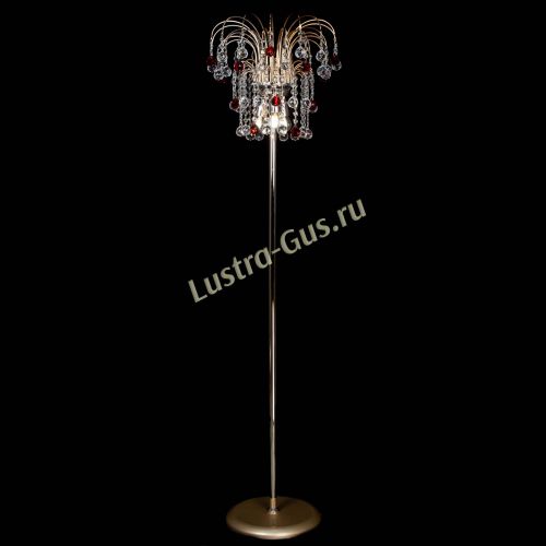 Торшер Акация шар красный в Магнитогорске Гусь Хрустальный