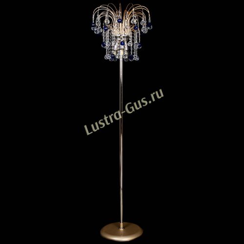 Торшер Акация шар синий в Магнитогорске Гусь Хрустальный