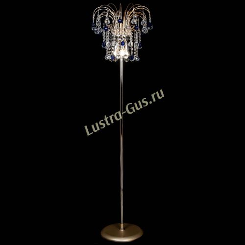 Торшер Акация шар синий в Магнитогорске Гусь Хрустальный