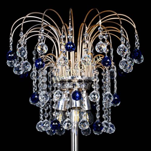 Торшер Акация шар синий в Магнитогорске Гусь Хрустальный