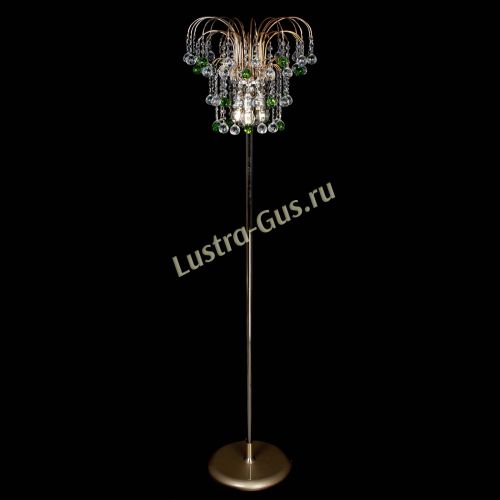 Торшер Акация шар зеленый в Магнитогорске Гусь Хрустальный