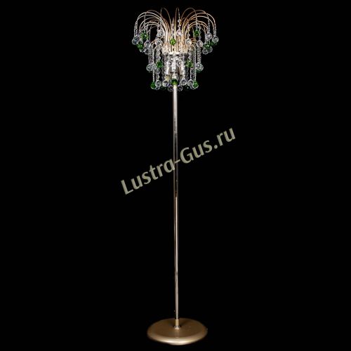 Торшер Акация шар зеленый в Магнитогорске Гусь Хрустальный