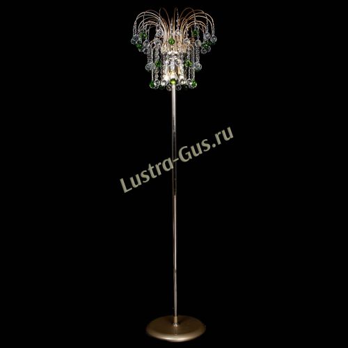 Торшер Акация шар зеленый в Магнитогорске Гусь Хрустальный
