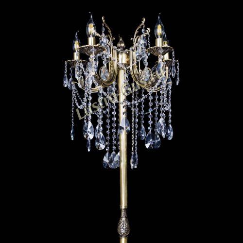 Бронзовый торшер Матильда №2 лучик в Магнитогорске Гусь Хрустальный