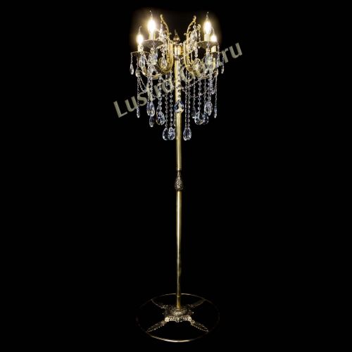 Бронзовый торшер Матильда №2 журавлик в Магнитогорске Гусь Хрустальный