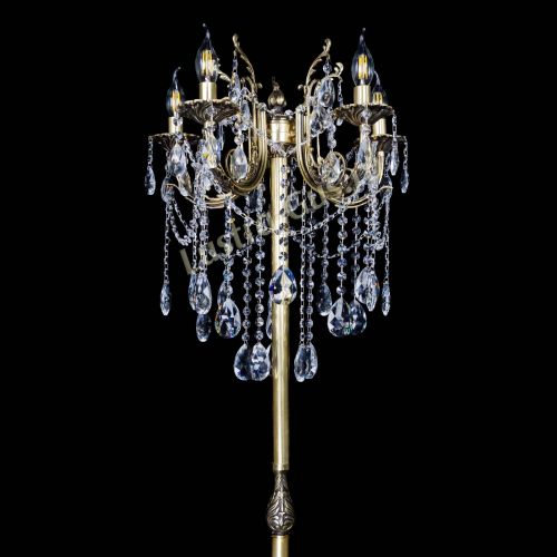 Бронзовый торшер Матильда №2 журавлик в Магнитогорске Гусь Хрустальный