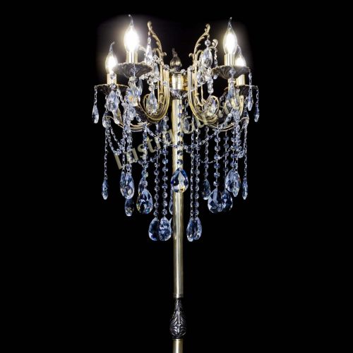 Бронзовый торшер Матильда №2 журавлик в Магнитогорске Гусь Хрустальный