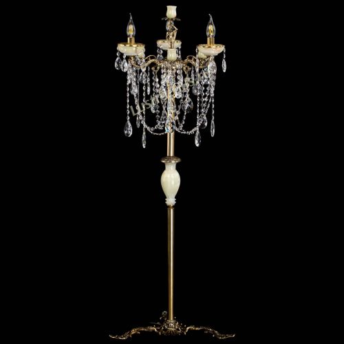 Торшер бронзовый Оникс №3 баден в Магнитогорске Гусь Хрустальный