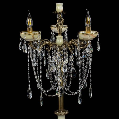 Торшер бронзовый Оникс №3 баден в Магнитогорске Гусь Хрустальный