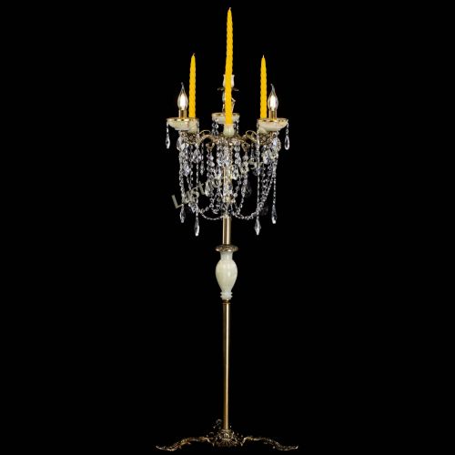 Торшер бронзовый Оникс №3 лучик в Магнитогорске Гусь Хрустальный