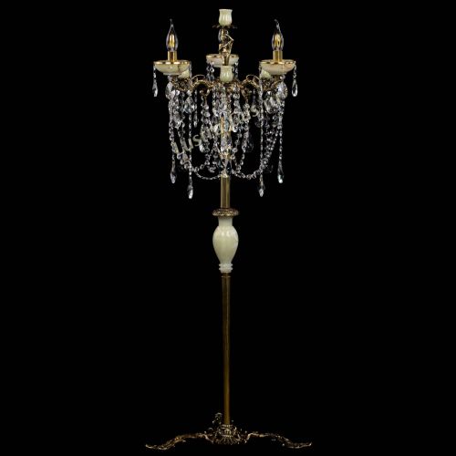 Торшер бронзовый Оникс №3 лучик в Магнитогорске Гусь Хрустальный