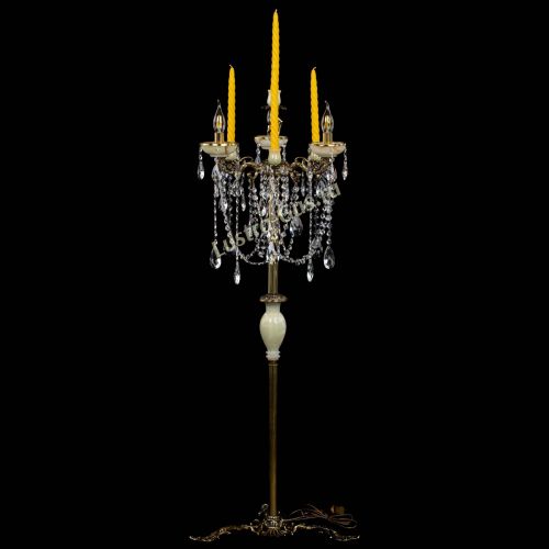 Торшер бронзовый Оникс №3 журавлик в Магнитогорске Гусь Хрустальный