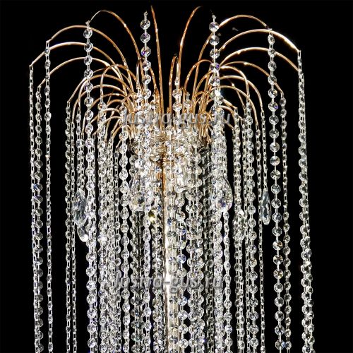 Торшер Каскад Ива длинный в Магнитогорске Гусь Хрустальный