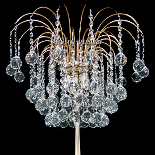 Торшер Каскад шар 40 короткий в Магнитогорске Гусь Хрустальный