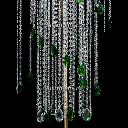 Торшер Каскад Винтаж длинный цветной в Магнитогорске Гусь Хрустальный