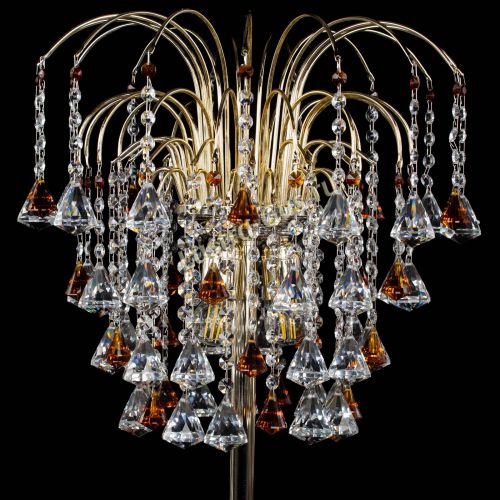 Торшер Пирамидка чайная в Магнитогорске Гусь Хрустальный