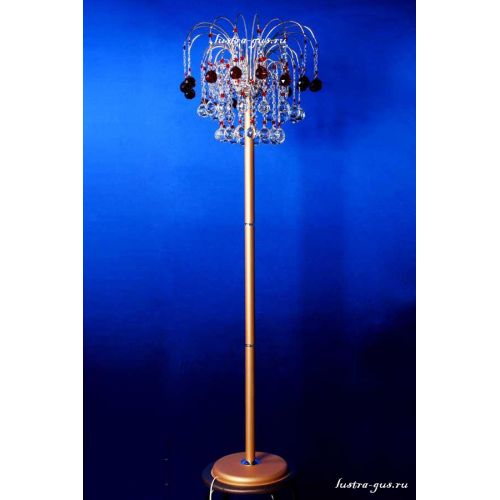 Торшер С нарядом Шар красный в Магнитогорске Гусь Хрустальный