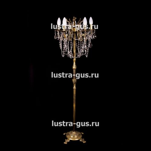 Торшер Изабелла 5 ламп в Магнитогорске Гусь Хрустальный