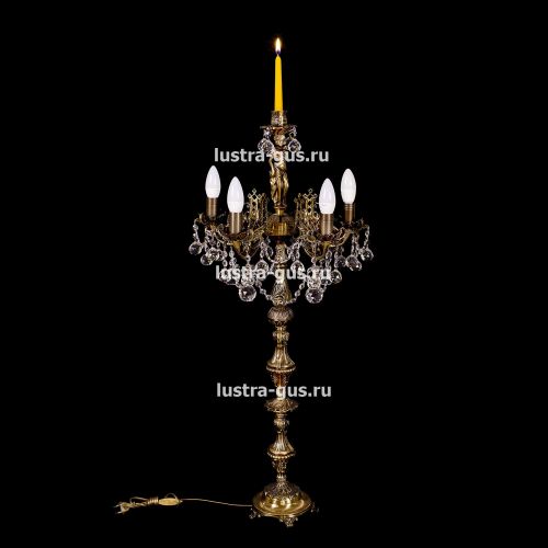 Торшер Изабелла богиня 5 ламп в Магнитогорске Гусь Хрустальный